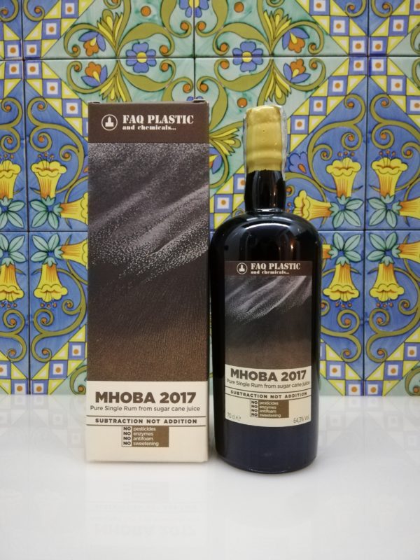 Rum FAQ Plastic Mhoba 2017 cl 70 vol 64.3%