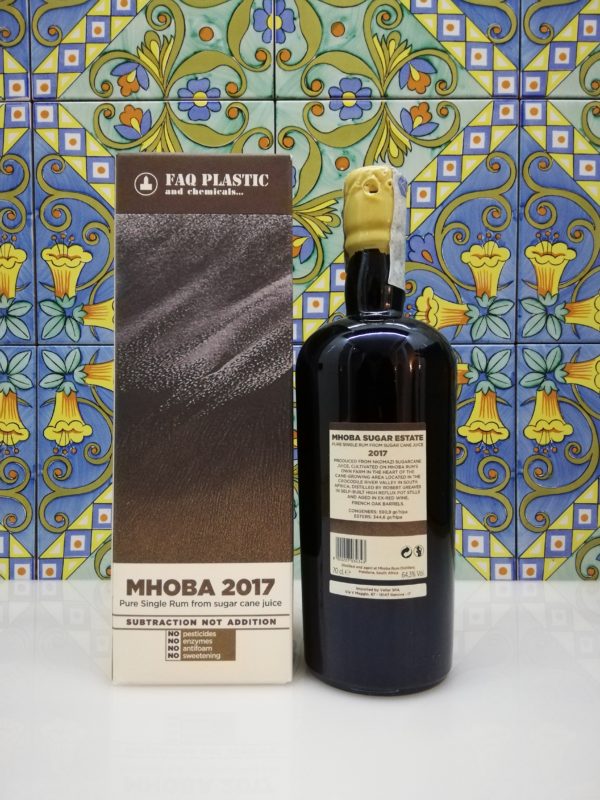 Rum FAQ Plastic Mhoba 2017 cl 70 vol 64.3%