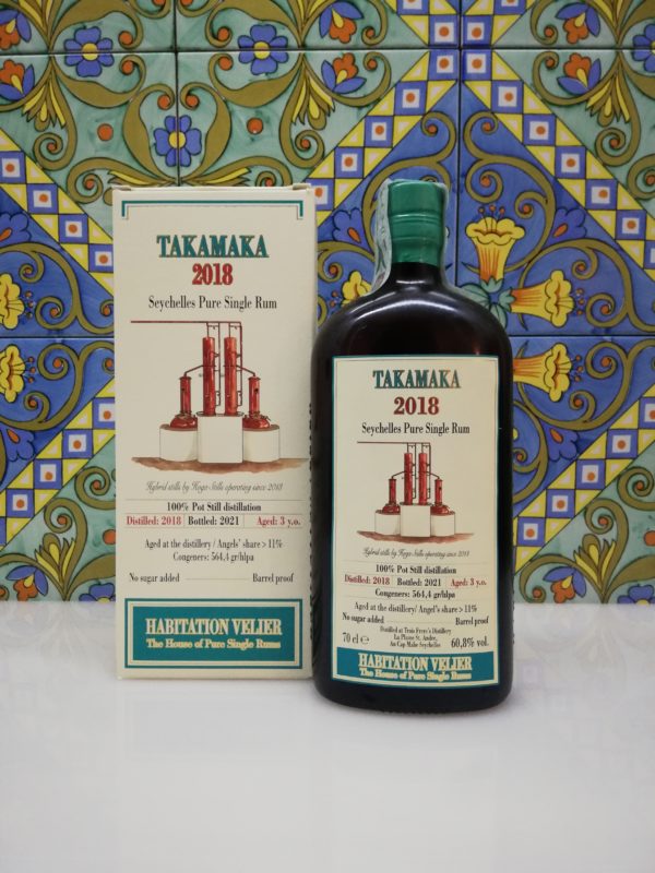 Rum Habitation Velier Takamaka 2018 vol 60.8% cl 70