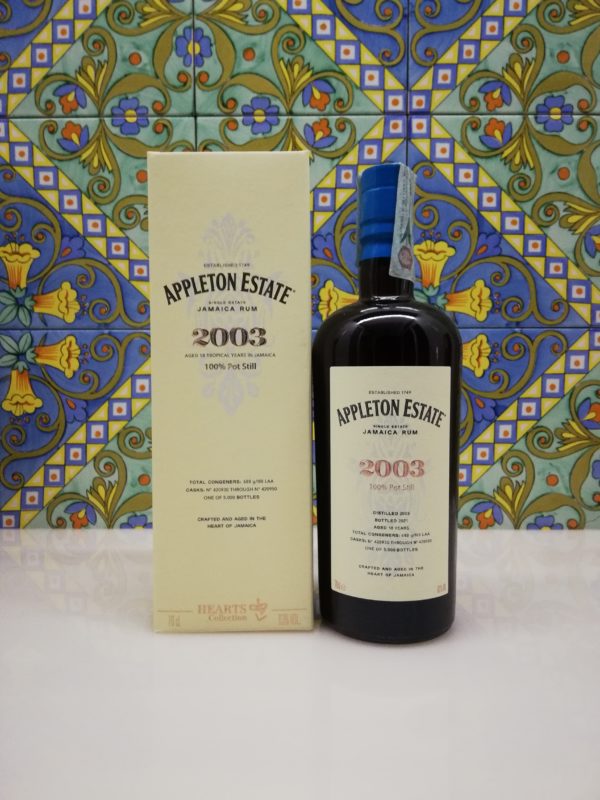 Rum Appleton Estate 2003 Hearts Collection cl 70 vol 63%