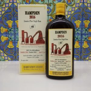 Rum Habitation Hampden Diamond H 2016 cl 70 vol 62% – Velier