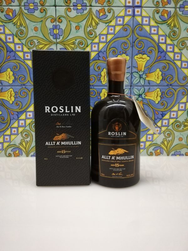 Whisky Roslin Allt A’ Mhullin 15 y.o. Single Malt  2nd release cl 70 vol 50.3%