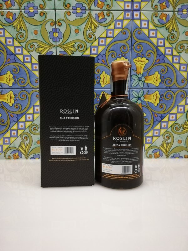 Whisky Roslin Allt A’ Mhullin 15 y.o. Single Malt  2nd release cl 70 vol 50.3%