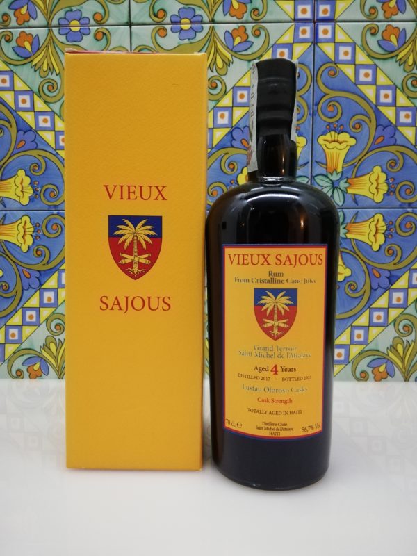 Rum Vieux Sajous 4 y.o. Lustau Oloroso Casks cl 70 vol 56.7%