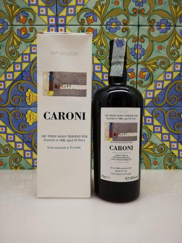 Rum Caroni 34 rd Release 1996 20 Y.o. Vol.57,18% cl.70 Velier