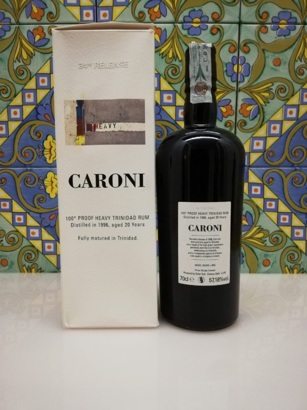 Rum Caroni 34 rd Release 1996 20 Y.o. Vol.57,18% cl.70 Velier