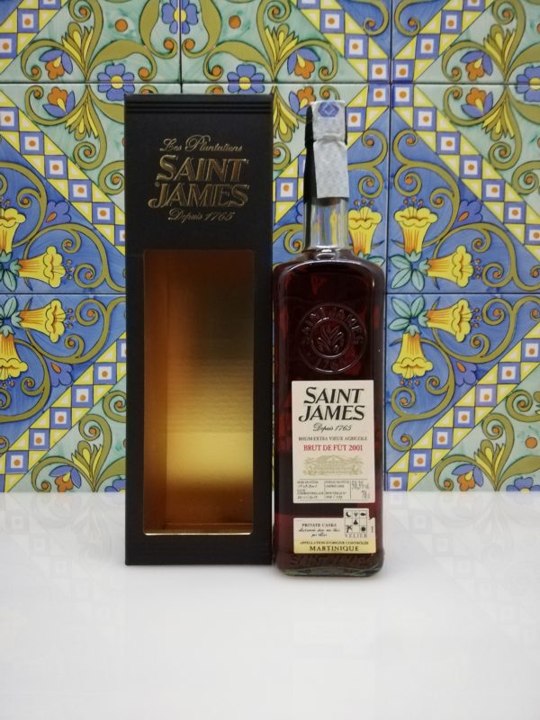 Rum Rhum Saint James Brut de Fut 2001 cl 70 vol 50.3%