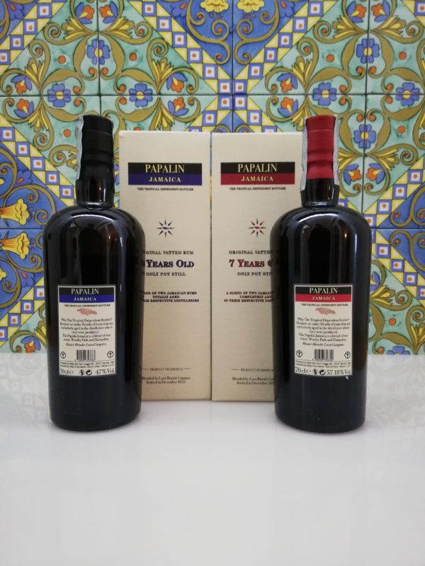 Rum Papalin Jamaica 7 y.o. – Papalin Jamaica 7 y.o. full proof 2xcl 70