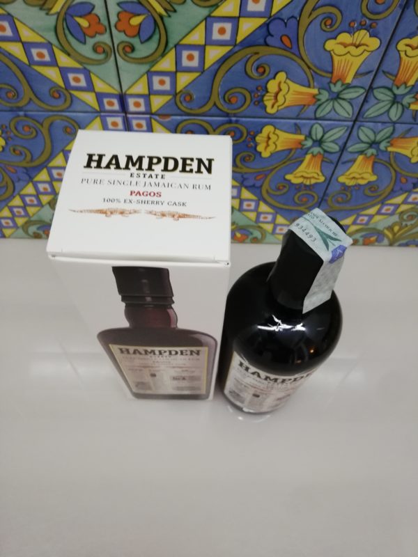 Rum Hampden Estate Pagos Jamaican cl 70 vol 52%