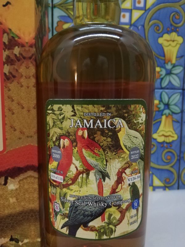 Rum Jamaica 21 y.o. Hampden 2000 Silver Seal cl 70 vol 58%