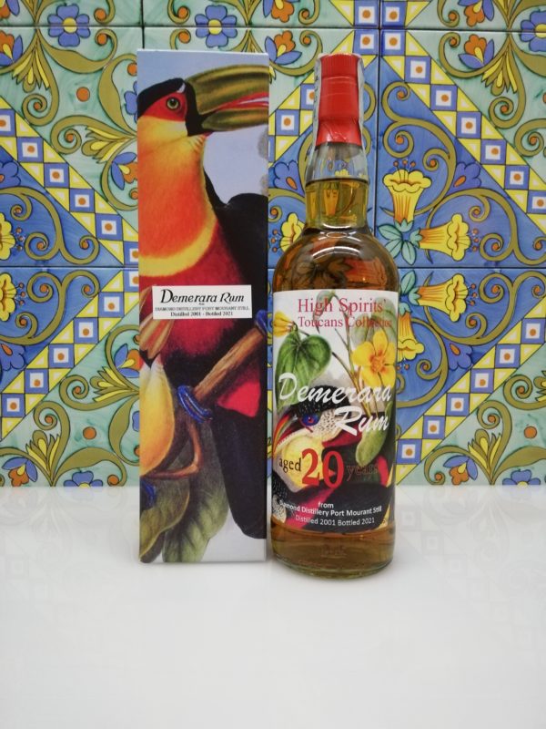 Rum High Spirits Demerara 2001 Tucans Collection 20 y.o. cl 70 vol 46%