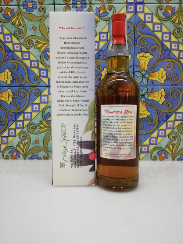 Rum High Spirits Demerara 2001 Tucans Collection 20 y.o. cl 70 vol 46%