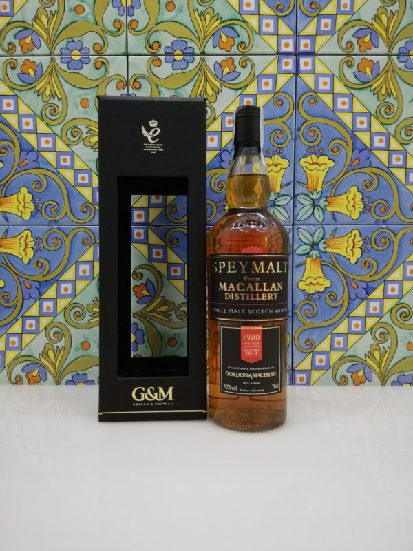 Whisky The Macallan 1980 Gordon&Macphail vol 43% cl 70