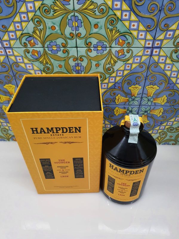 Rum Hampden Estate LROK 2018 The Younger cl 300 vol 47%
