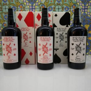 Rum The Wild Parrot Full set “BlackJack” Bottled 2023 3 x cl 70