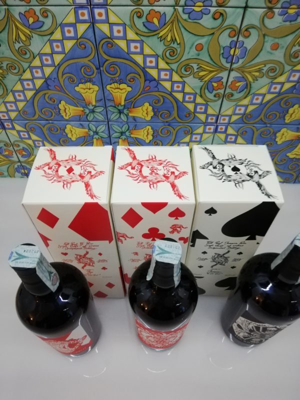 Rum The Wild Parrot Full set “BlackJack” Bottled 2023 3 x cl 70