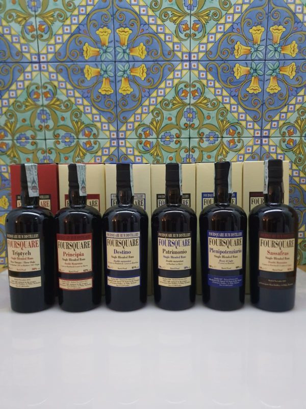 Rum Set Foursquare Distillery 6 x 70 cl