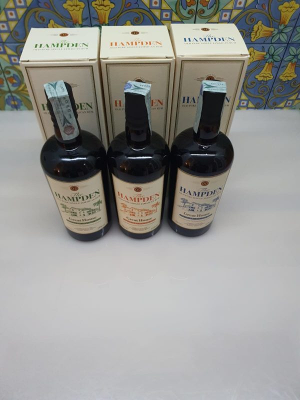 Rum Set The Hampden Great house 3 x 70 cl