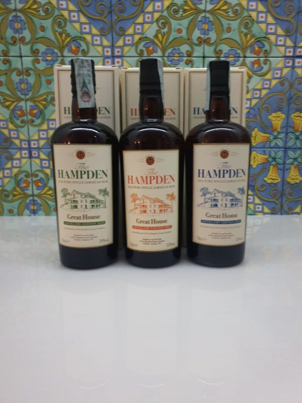 Rum Set The Hampden Great house 3 x 70 cl