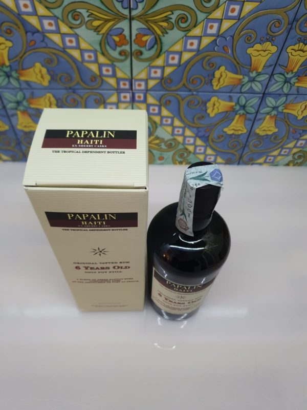 Rum Papalin Haiti 6 y.o. Ex Sherry Cask cl 70 vol 54.1%