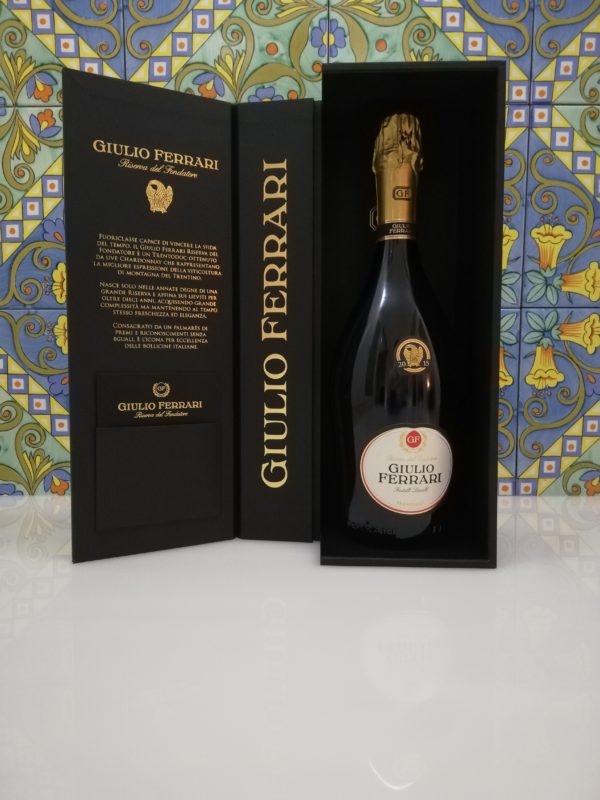 Giulio Ferrari Riserva del Fondatore 2015 Cofanetto – cl 75